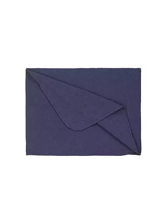 STEINER 1888 | Coperta di lana Sophia 145x190cm tiglio | dunkelblau